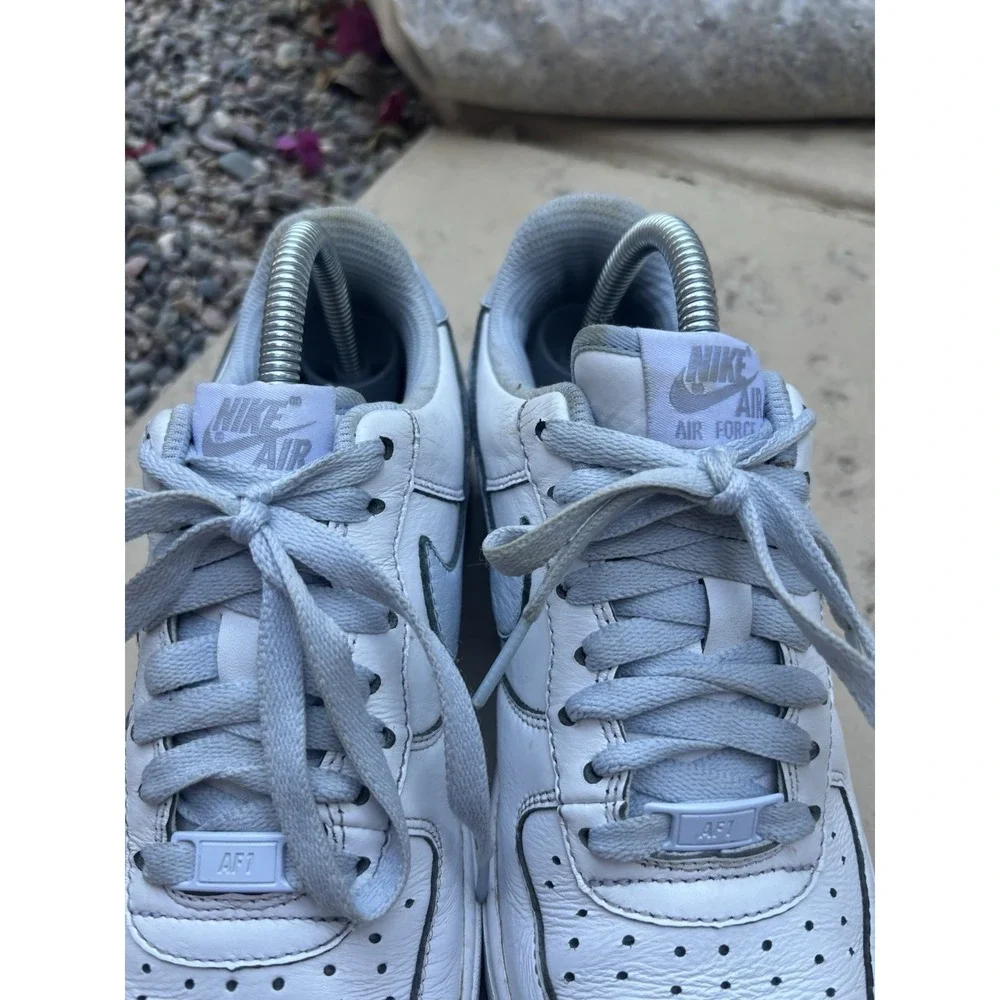 Nike Air Force One 7 Leather Women's White Leather Unisex